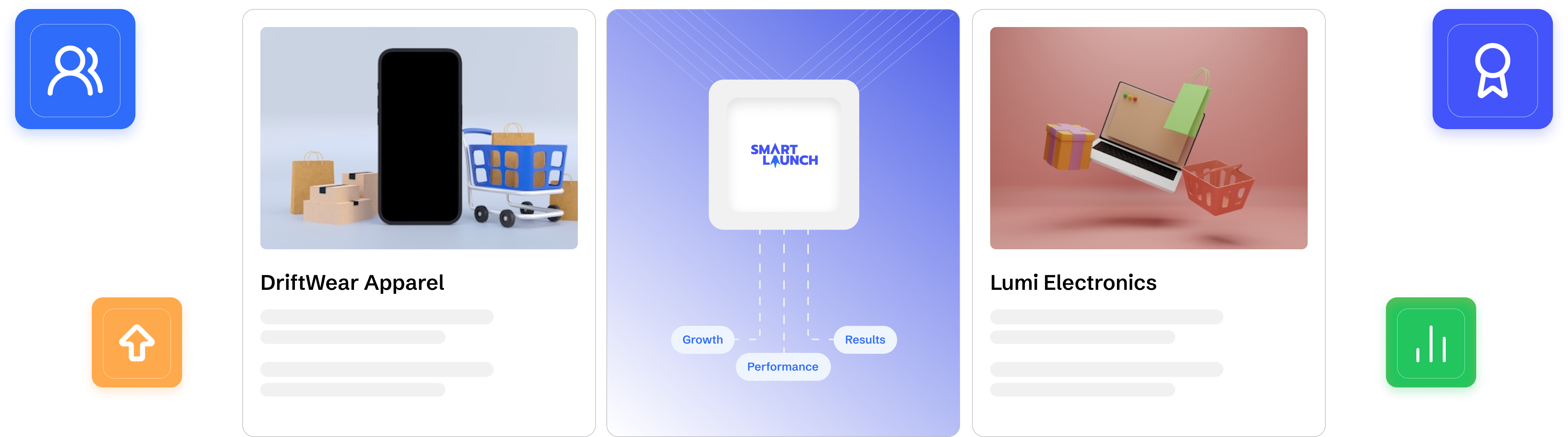 Case studies showcasing growth